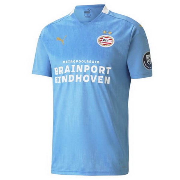 Thailand Trikot Eindhoven Auswarts 2020-21 Blau Fussballtrikots Günstig